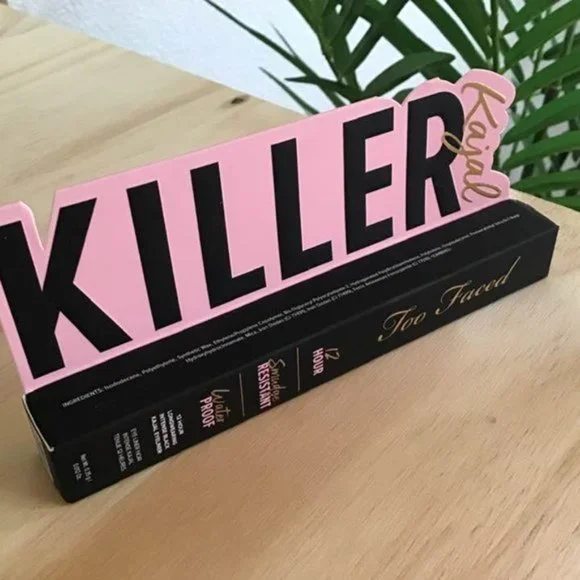 Too Faced Kajal Killer Liner Waterproof in INTENSE BLACK - Brand New. - Picture 5 of 5